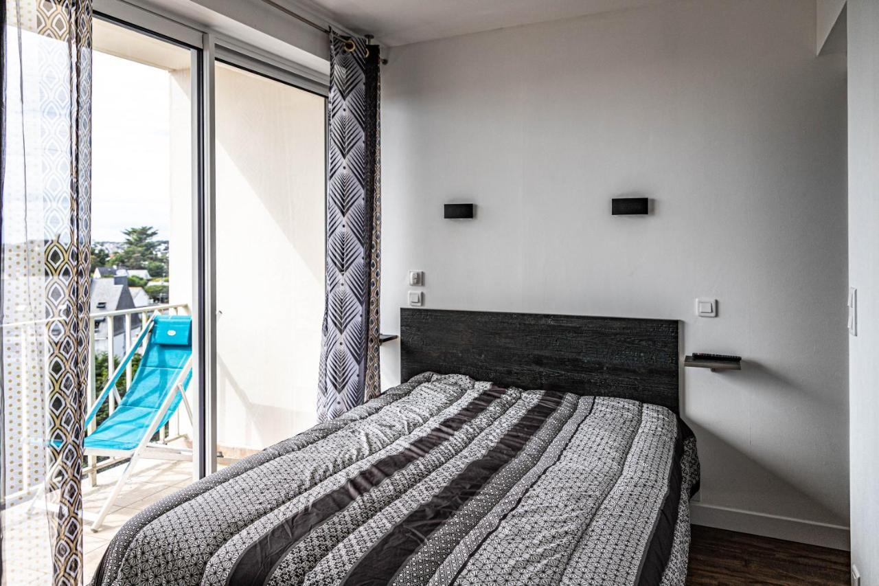 Appartement Vue Panoramique Mer, Pret De Velos, Wifi Quiberon Bagian luar foto