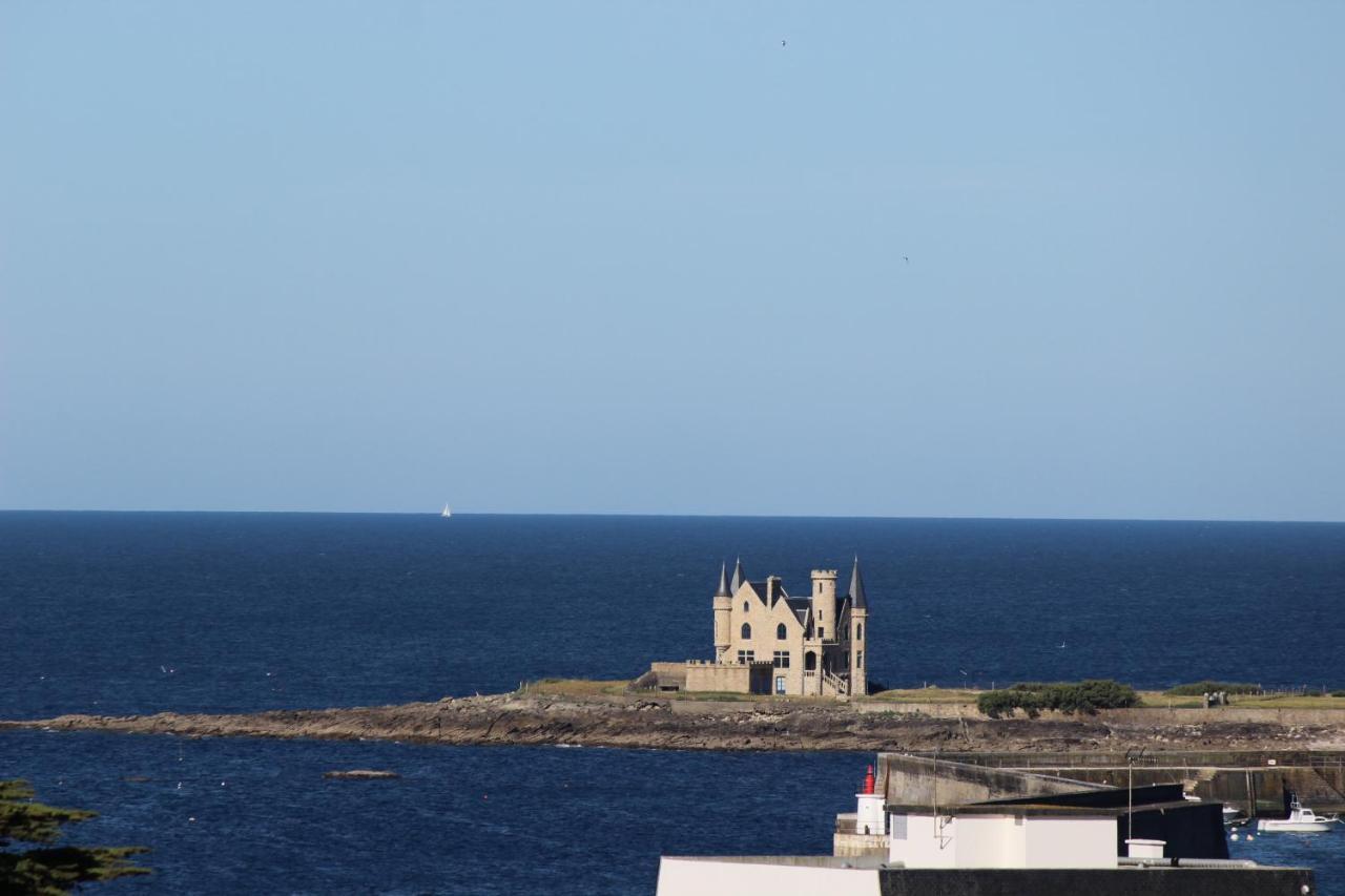 Appartement Vue Panoramique Mer, Pret De Velos, Wifi Quiberon Bagian luar foto