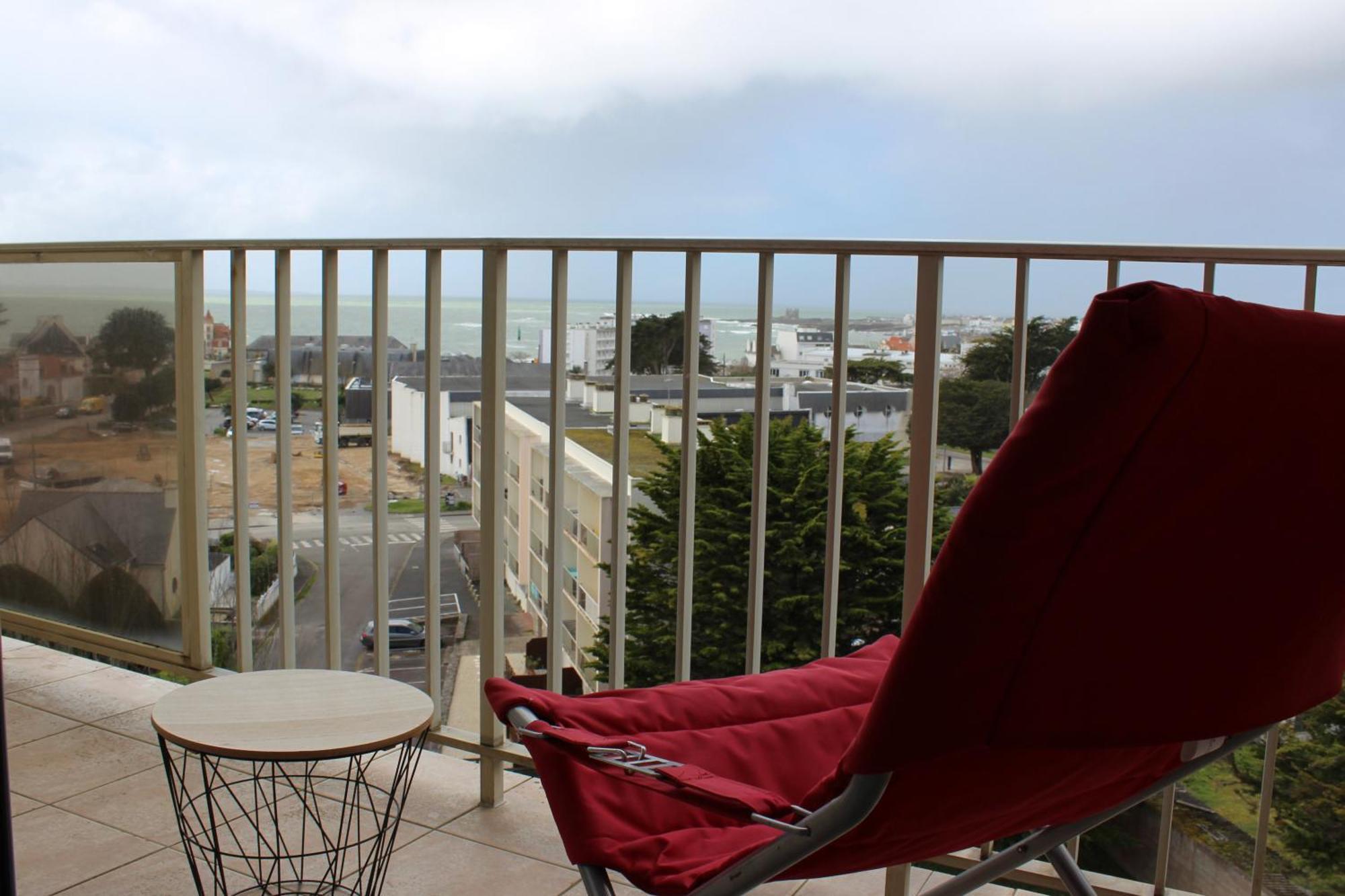 Appartement Vue Panoramique Mer, Pret De Velos, Wifi Quiberon Bagian luar foto